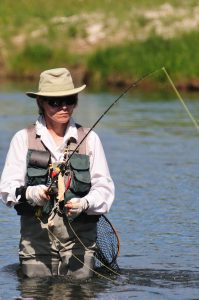 Female Fishing - Education Advanced Fly Fishing