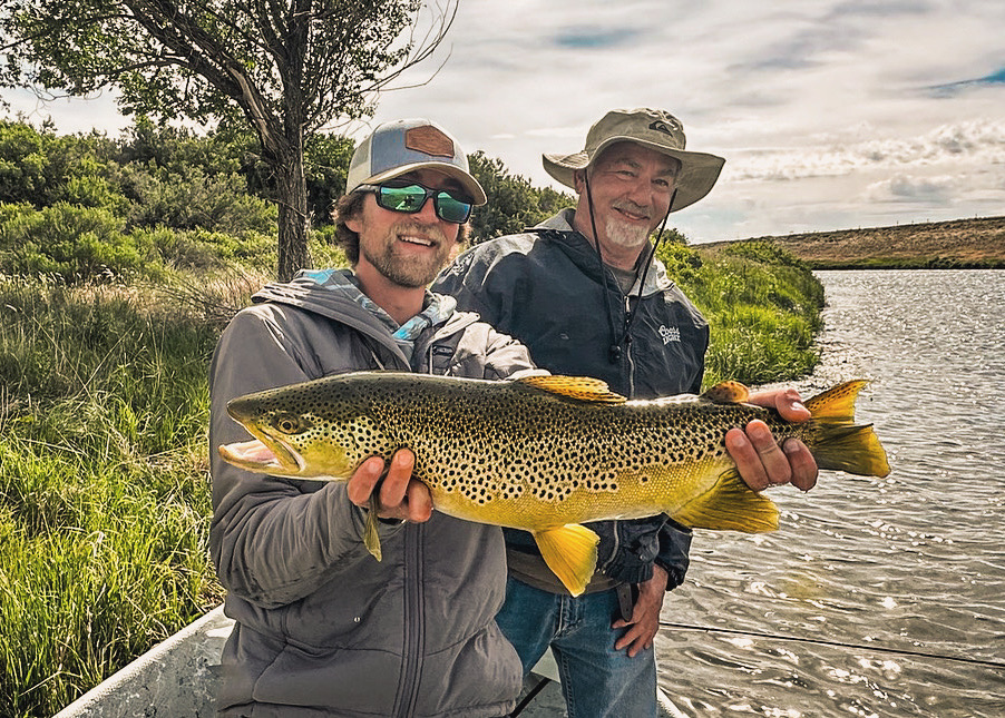 Big Brown Trout from Wyoming
