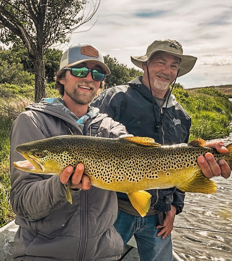 Big Brown Trout from Wyoming