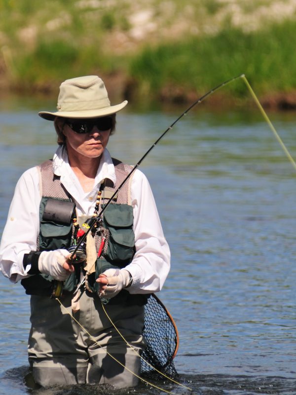 Female Fishing - Education Advanced Fly Fishing